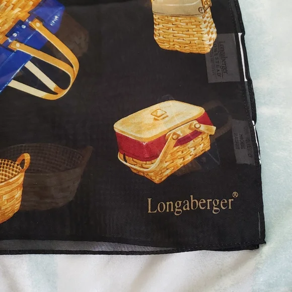 Longaberger Basket Scarf 54" - Picture 2 of 8